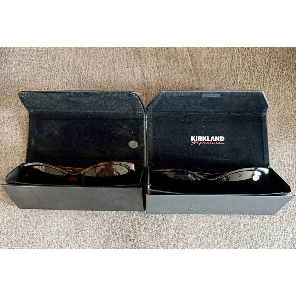 2 Pair of  Women’s Designer Bifocal Reading Sunglasses 1.50 and cases